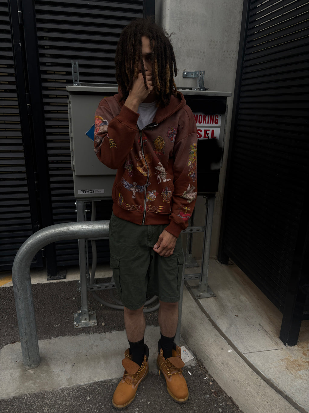 Deceived Emotions Hoodie (Brown)