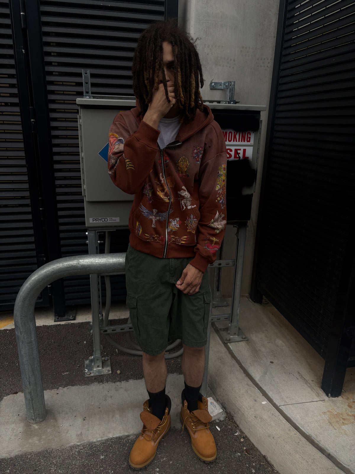 Deceived Emotions Hoodie (Brown)